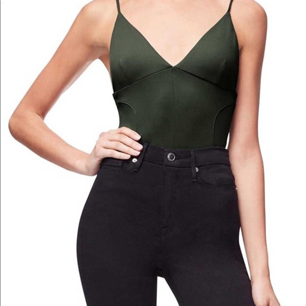 Good American Not So Basic Cami Bodysuit